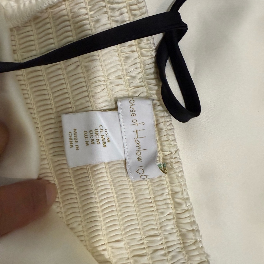 House of Harlow 1960 Cream Midi Pencil Skirt for Work - Picture 4 of 4